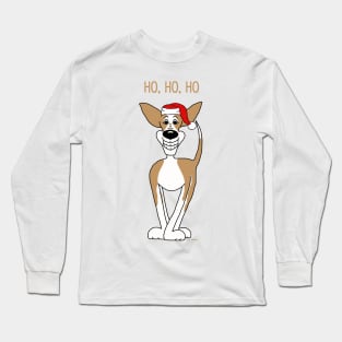 Podenco Santa Claus Long Sleeve T-Shirt